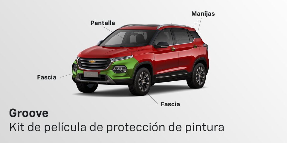 Accesorios Originales Chevrolet® Groove Kit de Protección de Pintura