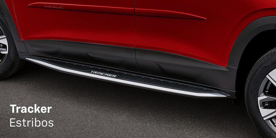 Accesorios Originales Chevrolet® Tracker Estribos